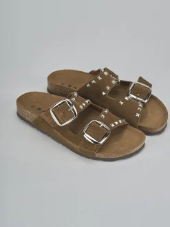 Ciabatte camoscio testa