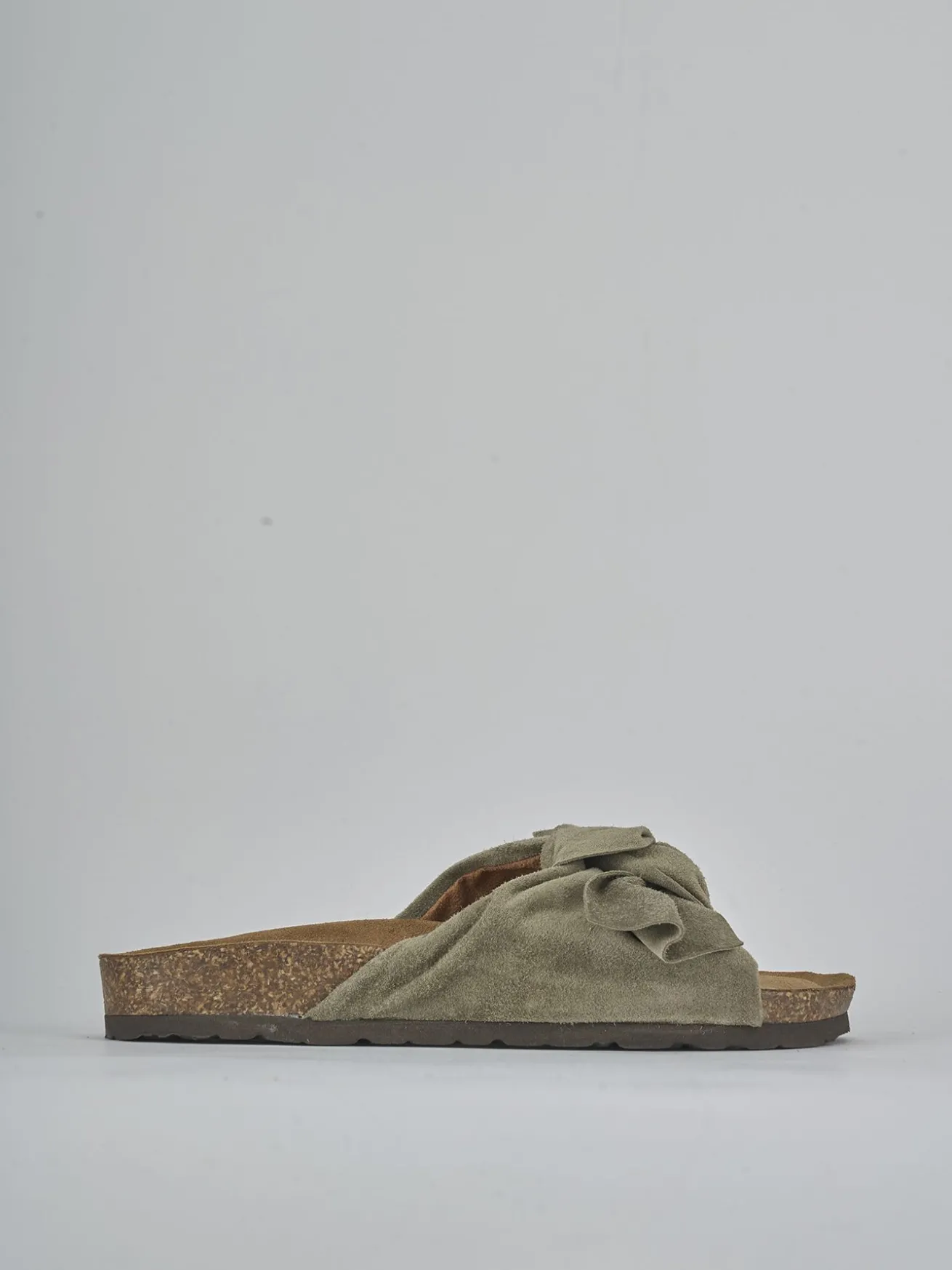 Ciabatte camoscio verde