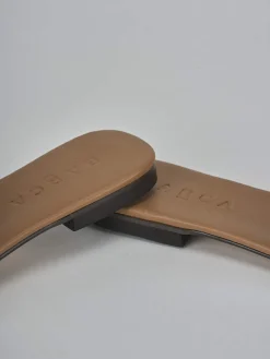 Ciabatte tacco 1cm camoscio testa