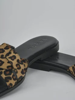 Ciabatte tacco 1cm cavallino multicolor