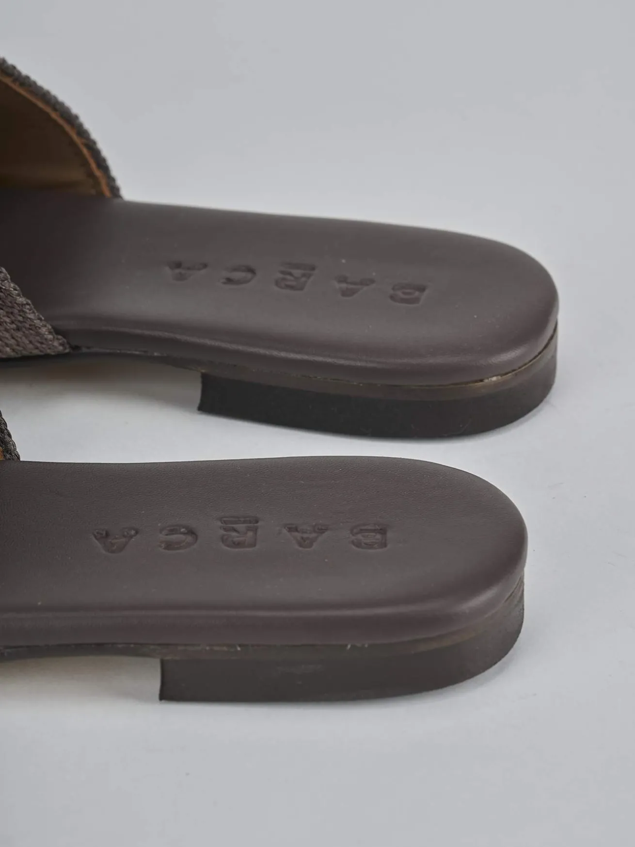 Ciabatte tacco 1cm pelle testa