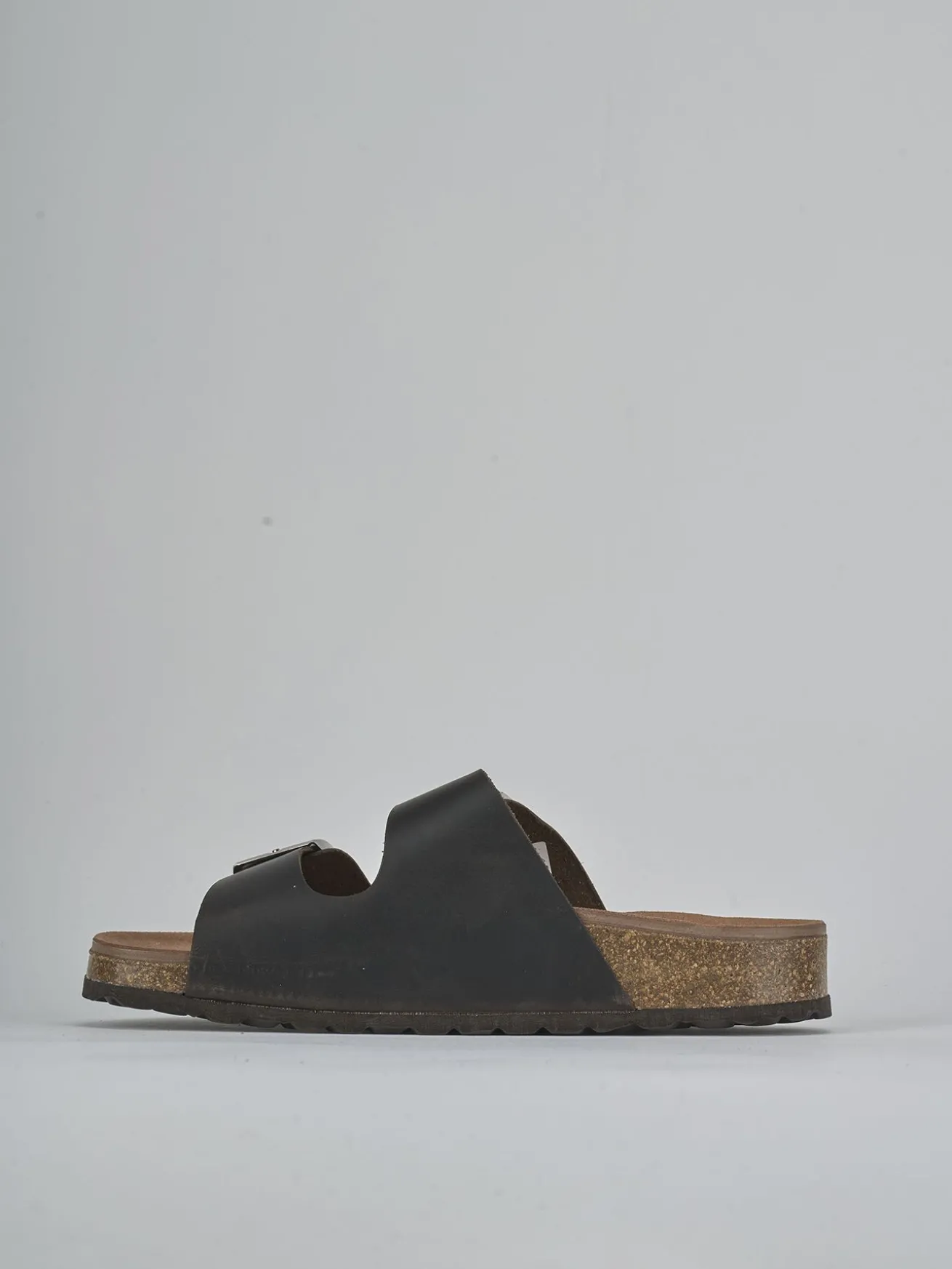 Ciabatte tacco 1cm pelle testa