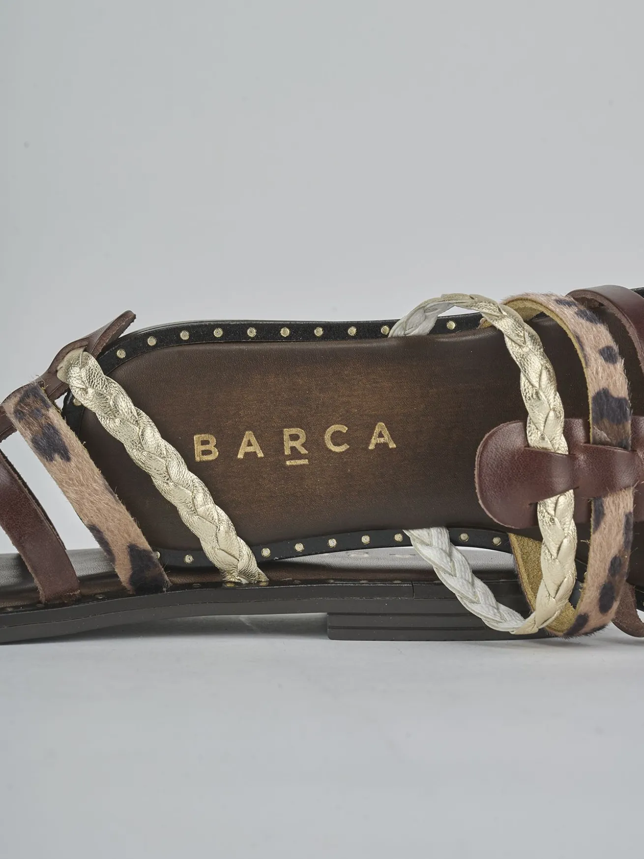 Ciabatte tacco 1cm pelle testa