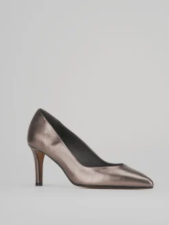 Décolleté tacco 7cm pelle beige