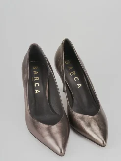 Décolleté tacco 7cm pelle beige