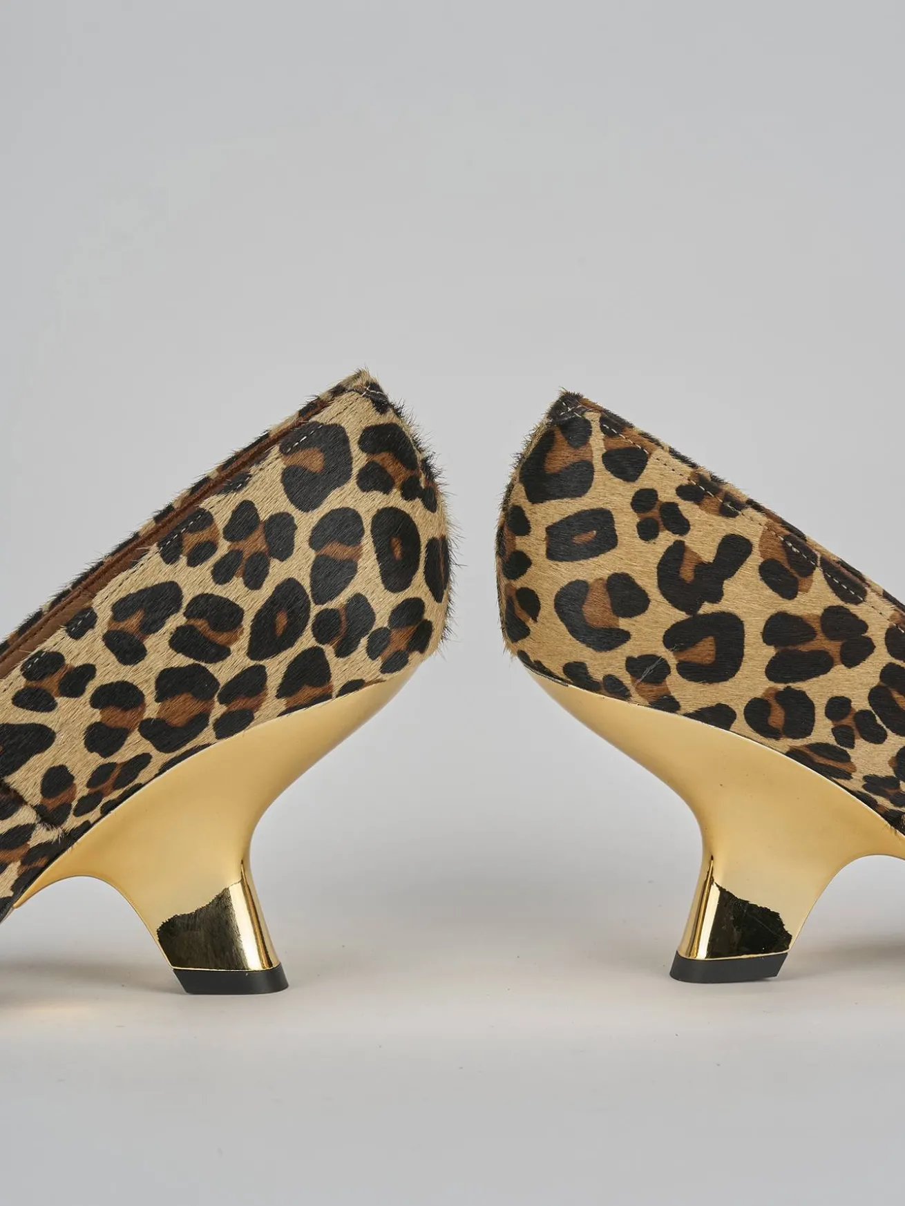 Décolleté tacco 6cm pelle multicolor