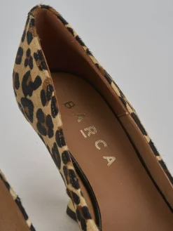 Décolleté tacco 6cm pelle multicolor