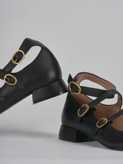 Décolleté tacco 3cm pelle nero