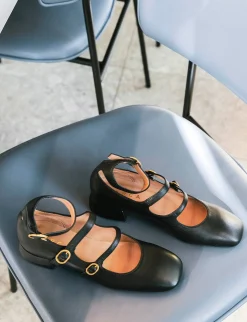 Décolleté tacco 3cm pelle nero