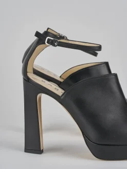 Décolleté tacco 11cm pelle nero