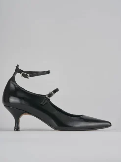 Décolleté tacco 5cm pelle nero