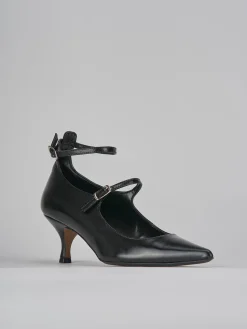 Décolleté tacco 5cm pelle nero