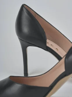 Décolleté tacco 8cm pelle nero