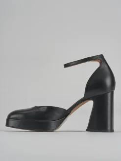 Décolleté tacco 9cm pelle nero