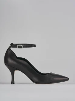 Décolleté tacco 7cm pelle nero