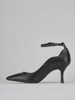 Décolleté tacco 7cm pelle nero