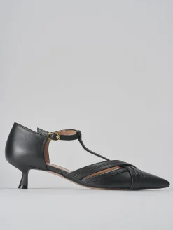 Décolleté tacco 5cm pelle nero