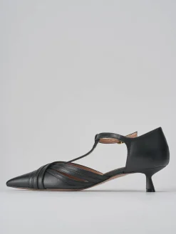 Décolleté tacco 5cm pelle nero