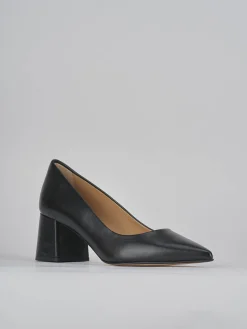 Décolleté tacco 5cm pelle nero