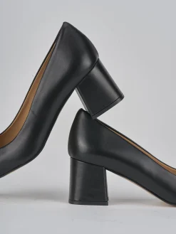 Décolleté tacco 5cm pelle nero