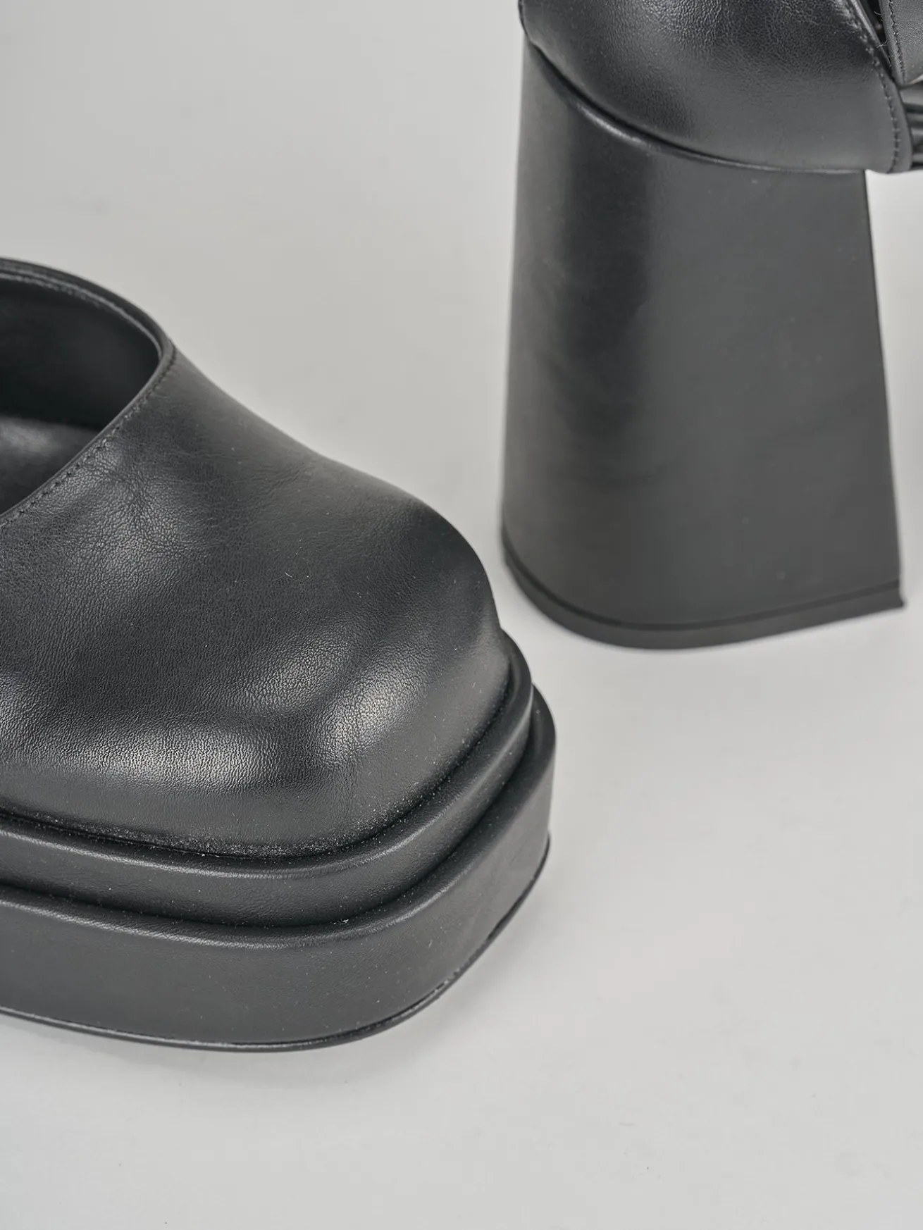 Décolleté tacco 11cm pelle nero