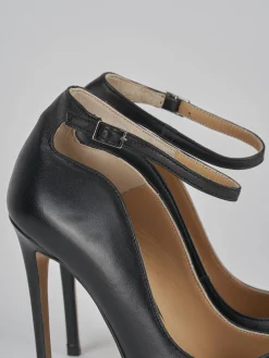 Décolleté tacco 11cm pelle nero