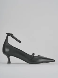 Décolleté tacco 3cm pelle nero