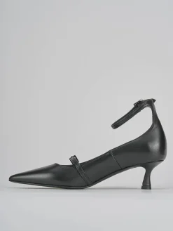 Décolleté tacco 3cm pelle nero