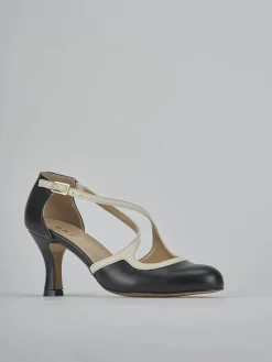 Décolleté tacco 6cm pelle nero