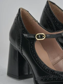 Décolleté tacco 8cm pelle nero