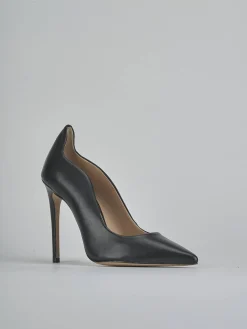 Décolleté tacco 10cm pelle nero