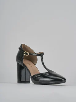 Décolleté tacco 8cm pelle nero