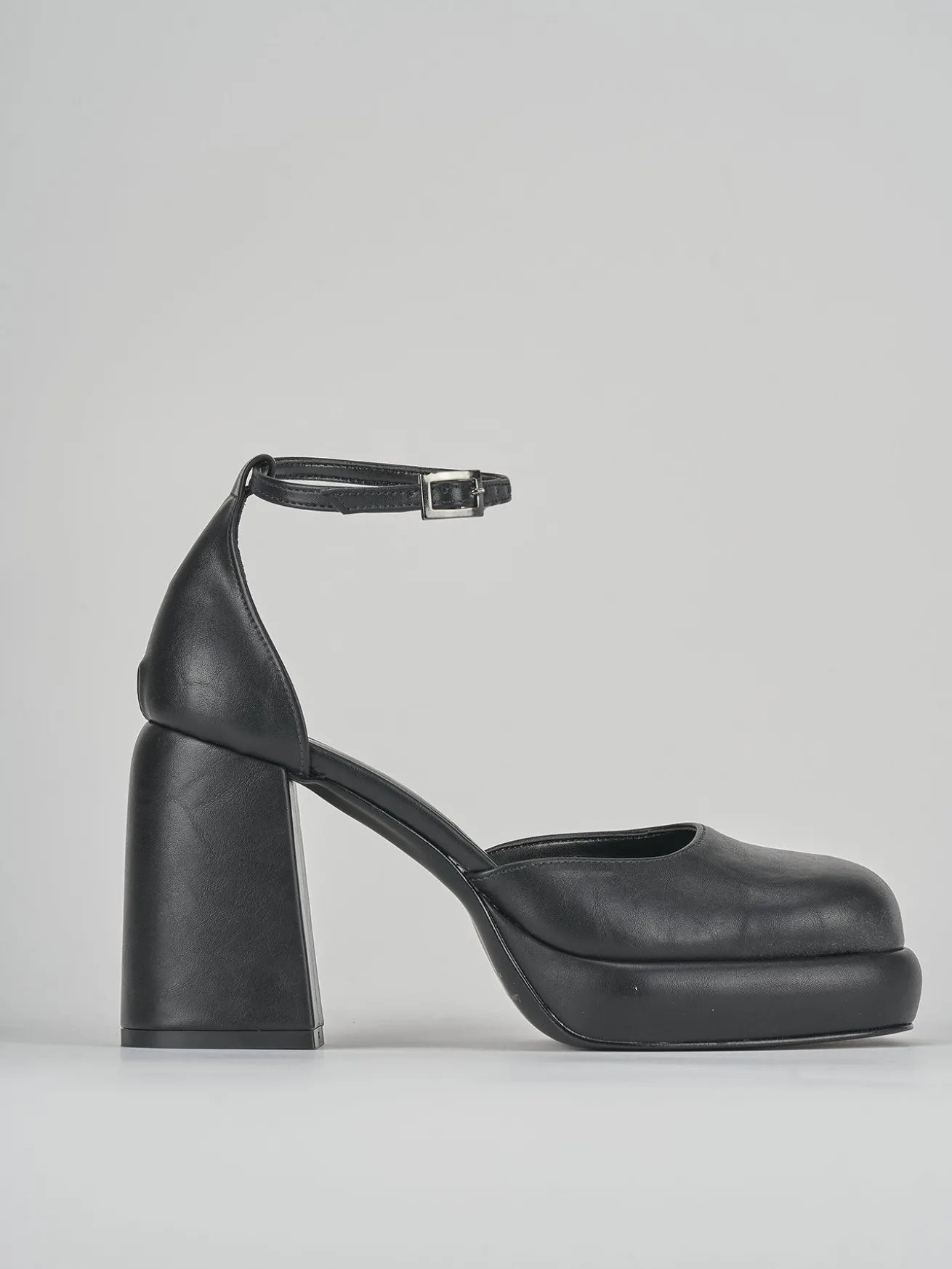Décolleté tacco 11cm pelle nero