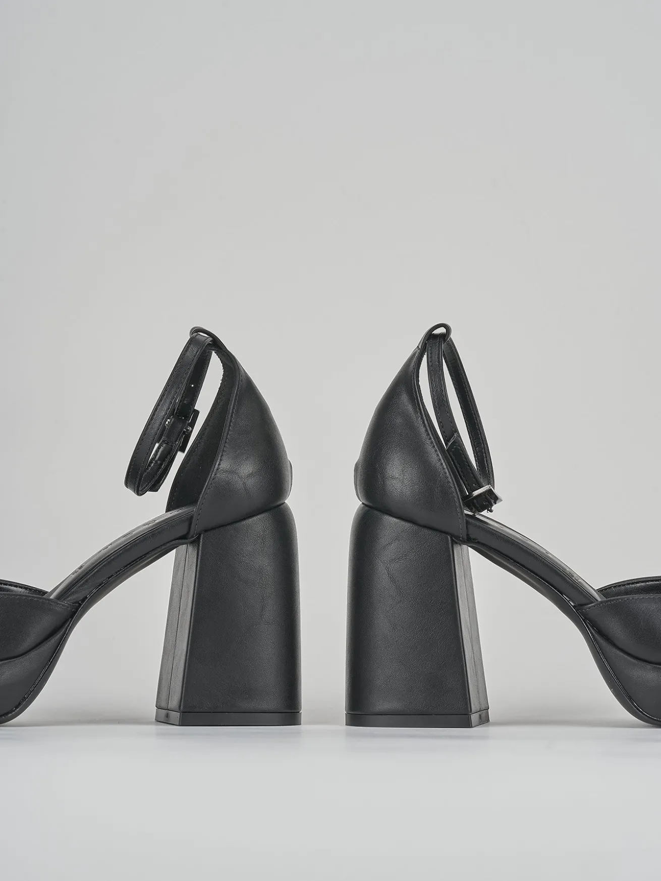 Décolleté tacco 11cm pelle nero