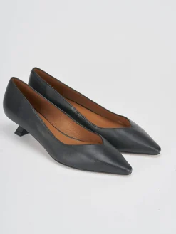 Décolleté tacco 3cm pelle nero