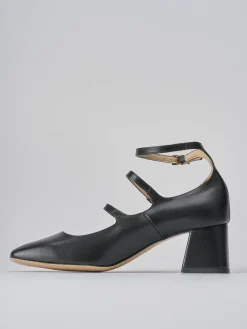 Décolleté tacco 6cm pelle nero