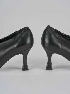 Décolleté tacco 7cm pelle nero