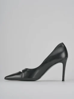 Décolleté tacco 7cm pelle nero