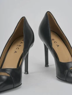 Décolleté tacco 7cm pelle nero