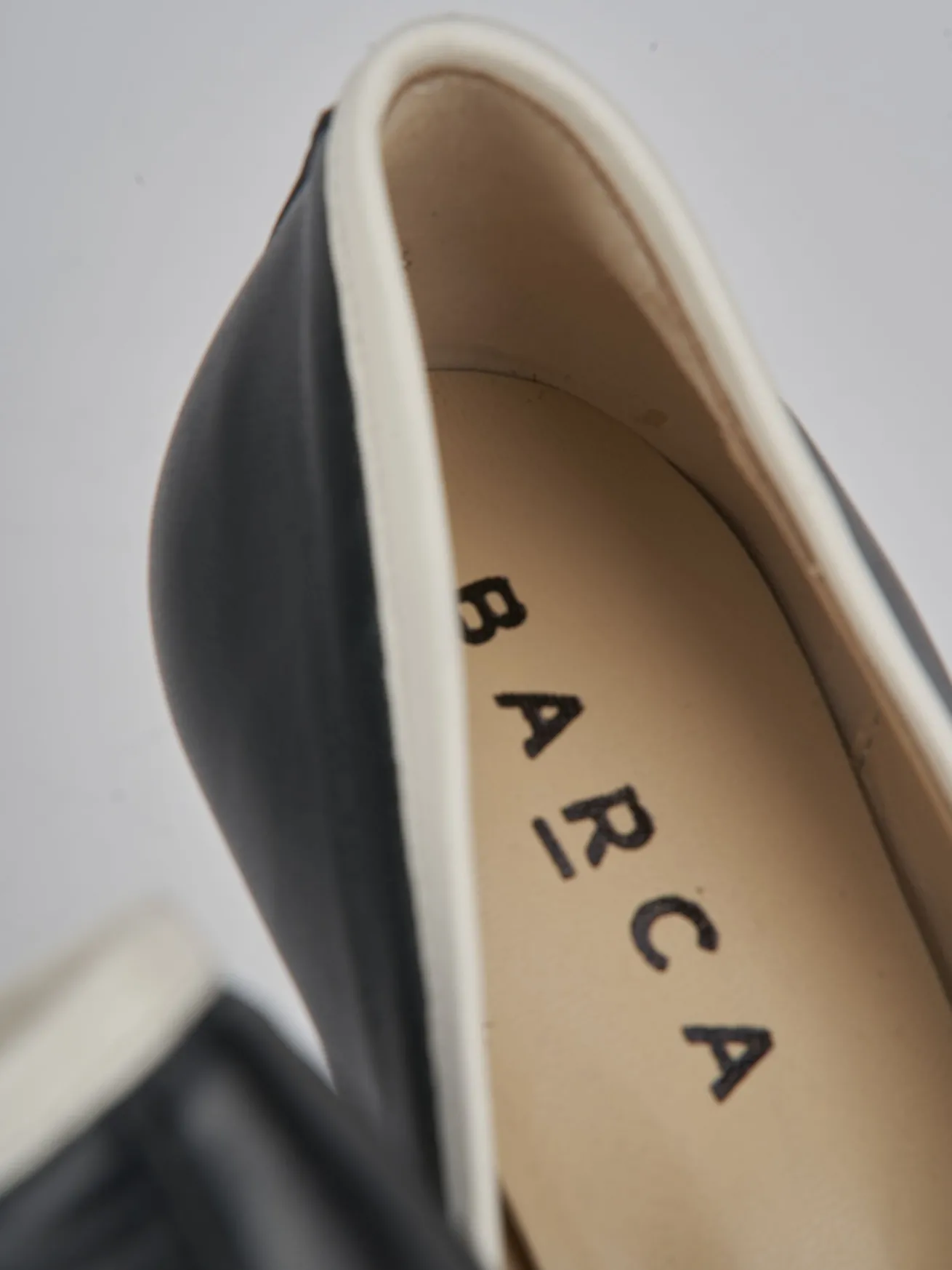 Décolleté tacco 8cm pelle nero