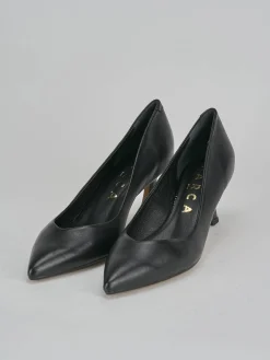 Décolleté tacco 5cm pelle nero