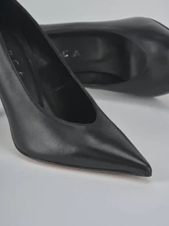 Décolleté tacco 9cm pelle nero