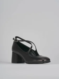Décolleté tacco 5cm pelle nero