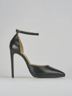 Décolleté tacco 11cm pelle nero