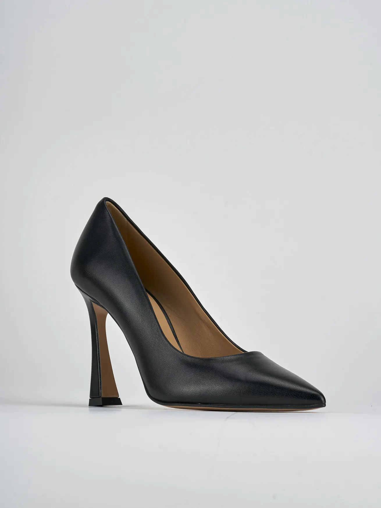 Décolleté tacco 9cm pelle nero