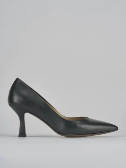Décolleté tacco 7cm pelle nero