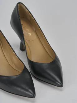 Décolleté tacco 7cm pelle nero