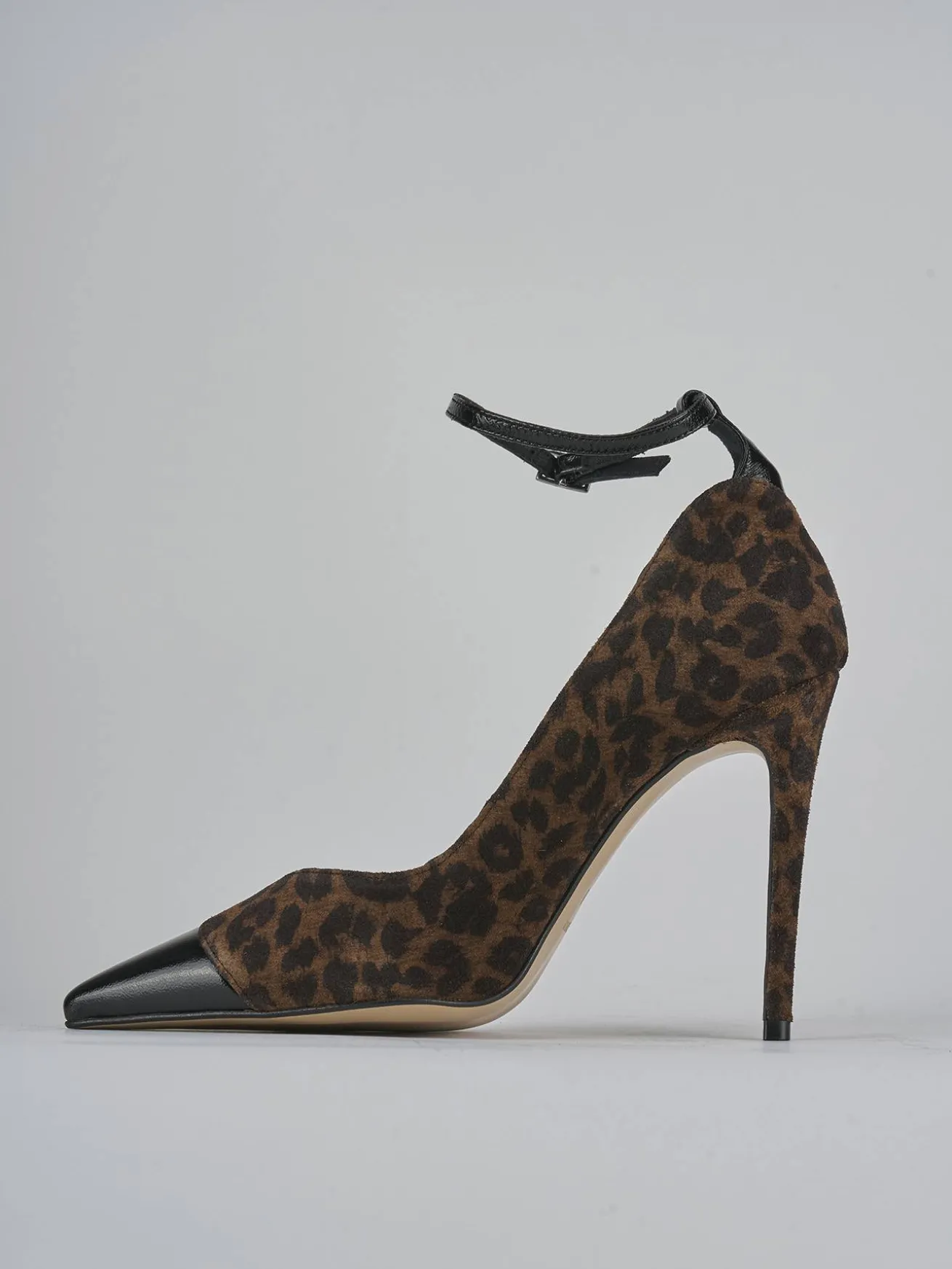 Décolleté tacco 11cm pelle nero