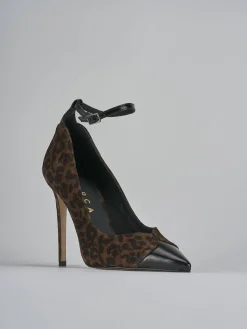 Décolleté tacco 11cm pelle nero