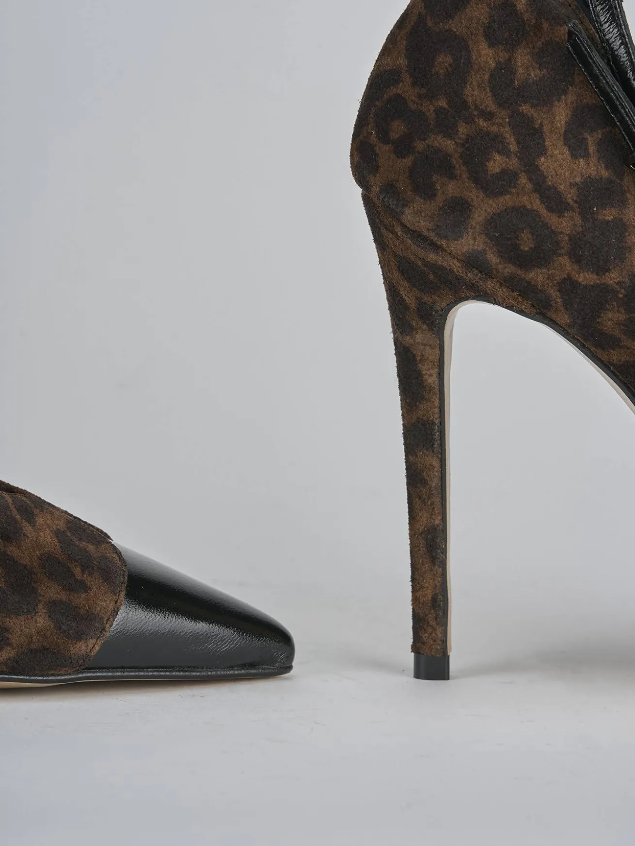 Décolleté tacco 11cm pelle nero